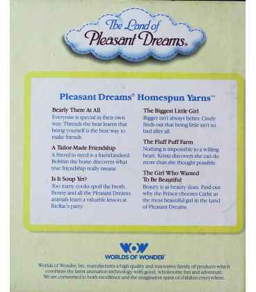 Is it Soup Yet? (The Land of Pleasant Dreams) Back Cover