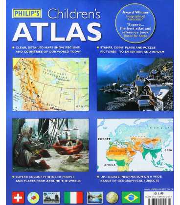 Philip's Children's Atlas Back Cover