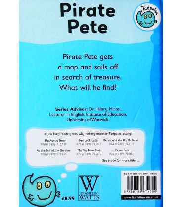 Pirate Pete Back Cover