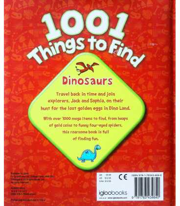 Dinosaurs (10001 Things to Find) Back Cover