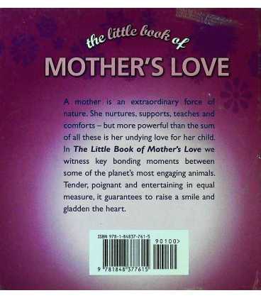 Little Book of Mother's Love Back Cover