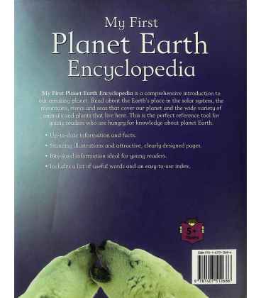 My First Planet Earth Encyclopedia Back Cover