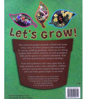 Kids Gardening Lets Grow Back Cover