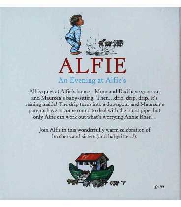 An Evening at Alfie's Back Cover