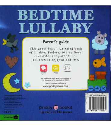 Bedtime Lullaby  Back Cover