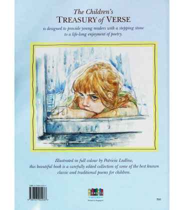 The Children's Treasury of Verse Back Cover