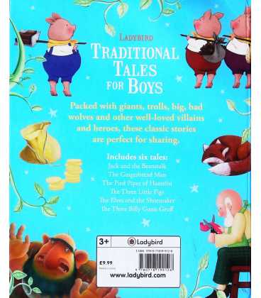 Traditional Tales for Boys Back Cover