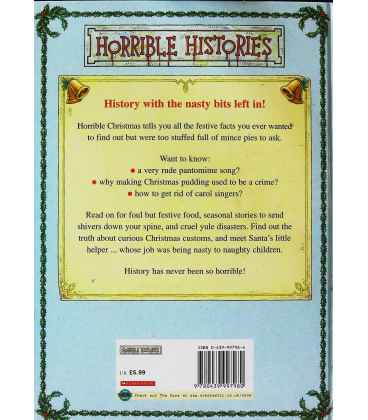 Horrible Christmas (Horrible Histories) Back Cover