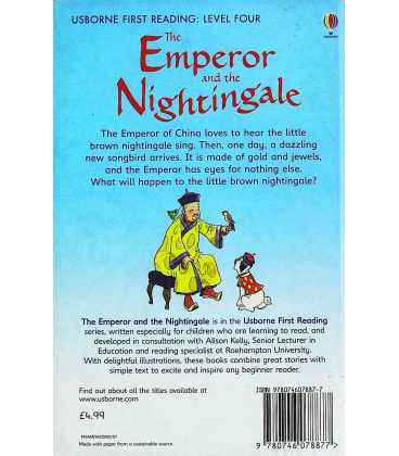 The Emperor and the Nightingale Back Cover