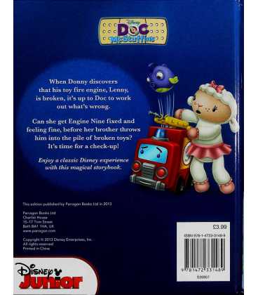 Disney Doc McStuffins Magical Story Back Cover