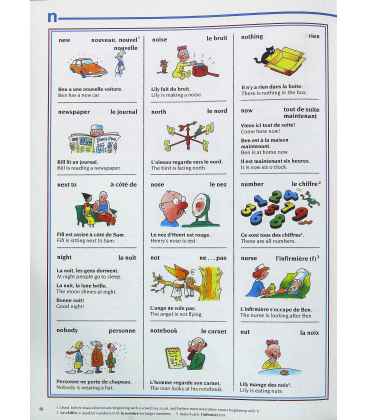 The Usborne Picture Dictionary in French Inside Page 1