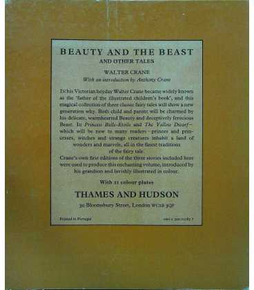 Beauty and the Beast and Other Tales Back Cover