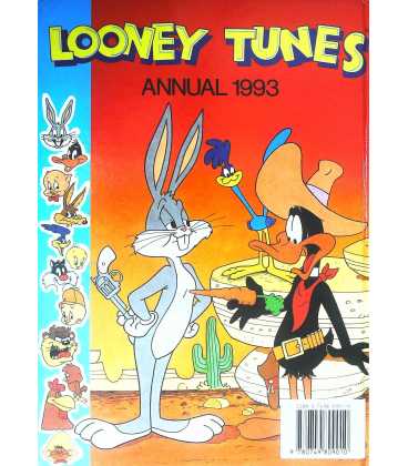 Looney Tunes Annual 1993 Back Cover