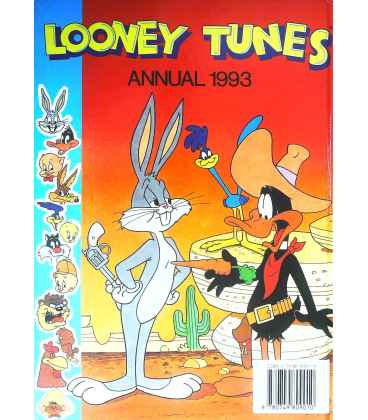 Looney Tunes Annual 1993 Back Cover