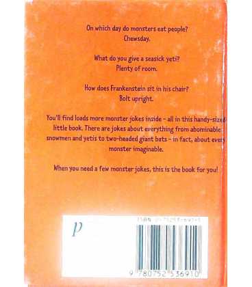 The Silly Little Book of Monster Jokes Back Cover