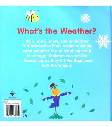 What's the Weather? Back Cover