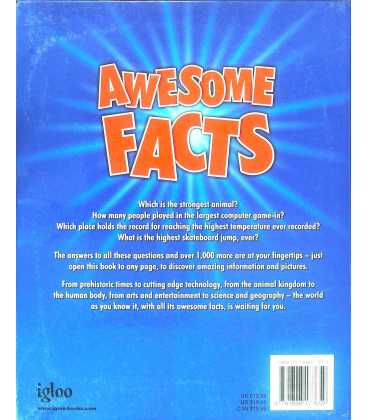 Awesome Facts (Factopedia) Back Cover