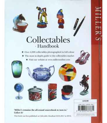 Millers Collectables Handbook Back Cover