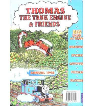 Thomas the Tank Engine and Friends 1998 Annual Back Cover