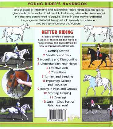 Young Riders Handbook Back Cover