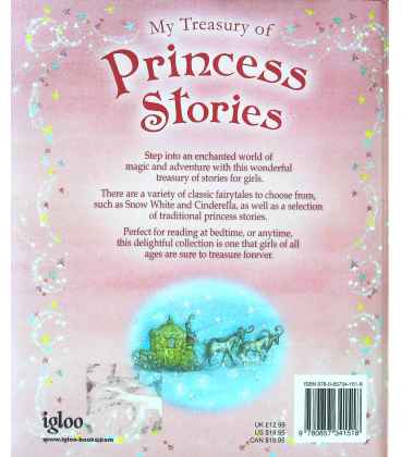 My Treasury of Princess Stories Back Cover