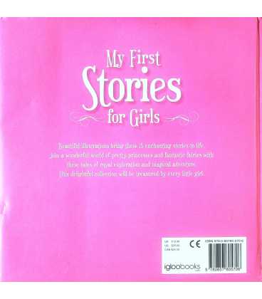 My First Stories for Girls Back Cover