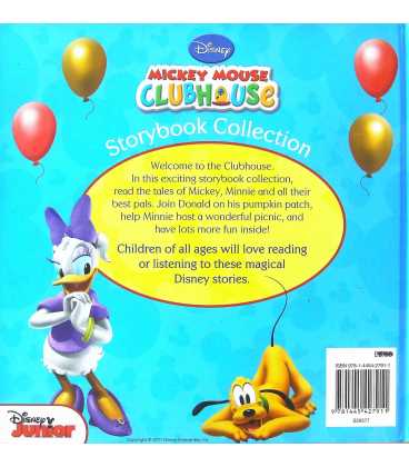 Disney Mickey Mouse Clubhouse Storybook Collection Back Cover