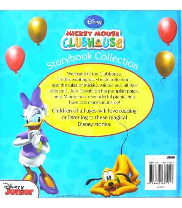 Disney Mickey Mouse Clubhouse Storybook Collection Back Cover