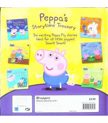 Peppa's Storytime Treasury Back Cover