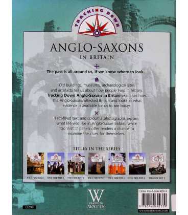 Tracking Down: The Anglo-Saxons in Britain Back Cover