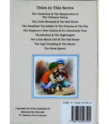 The Steadfast Tin Soldier & The Princess & The Pea Back Cover