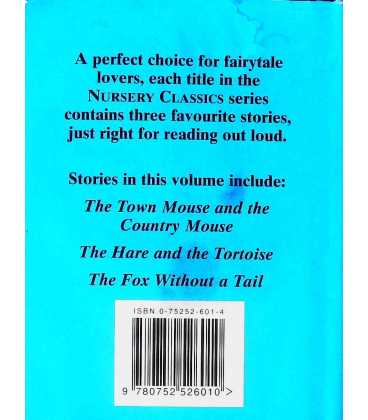 Tales from Aesop's Fables (Nursery Classics) Back Cover