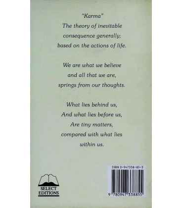 The Karma Bear Back Cover