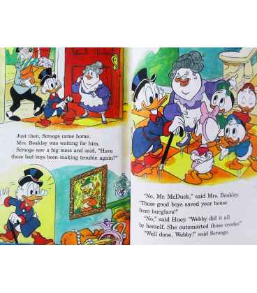 Webby Saves the Day (Disney's Duck Tales) Inside Page 1