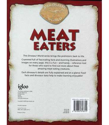 Dinosaur World: Meat Eaters Back Cover