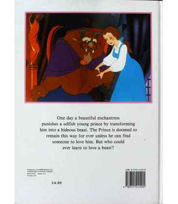 Beauty and the Beast Back Cover