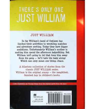 Just William Back Cover