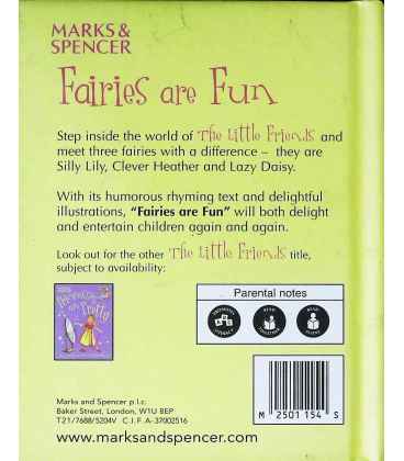 Fairies Are Fun Back Cover