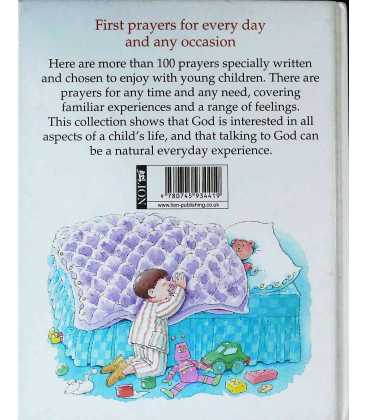 The Lion Book of First Prayers Back Cover