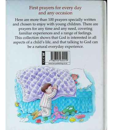 The Lion Book of First Prayers Back Cover