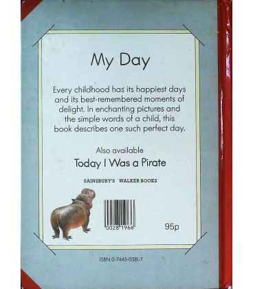 Today I Saw a Hippopotamus Back Cover