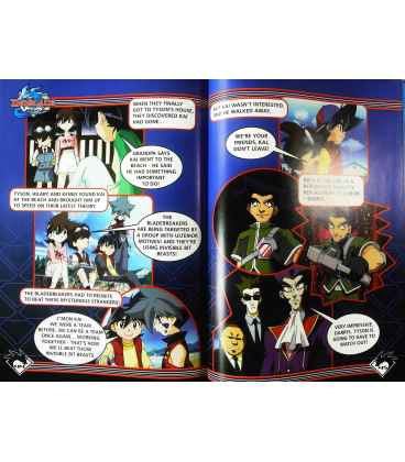 Beyblade Force The Annual Inside Page 1