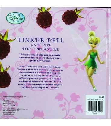 Tinker Bell and the Lost Treasure Back Cover