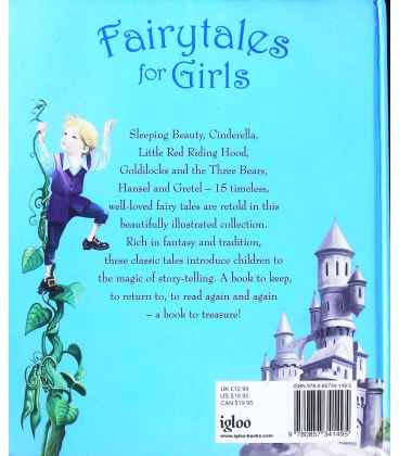 Fairytales for Girls Back Cover