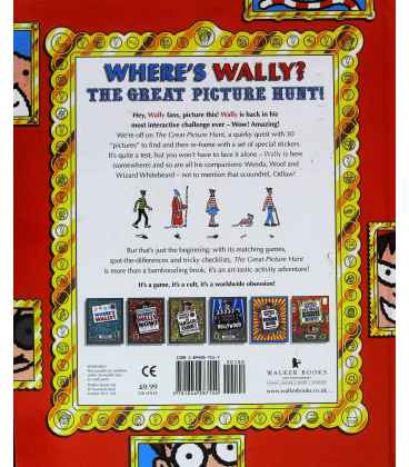 Where's Wally? The Great Picture Hunt Back Cover