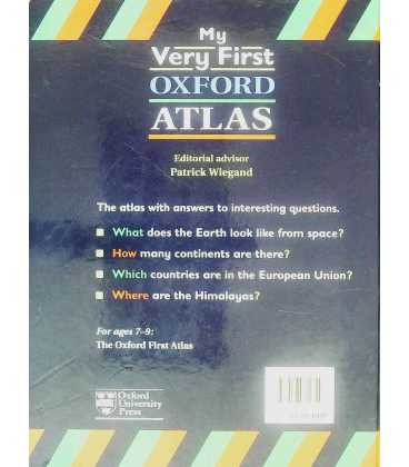 My Very First Oxford Atlas Back Cover