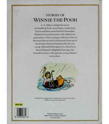 Stories of Winnie-the-Pooh Back Cover