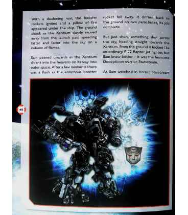 Transformers Dark of the Moon Annual 2012 Inside Page 2