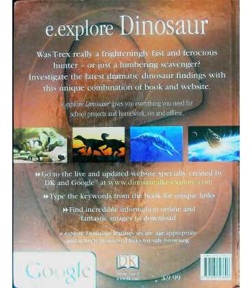 Dinosaurs (E. Explore) Back Cover