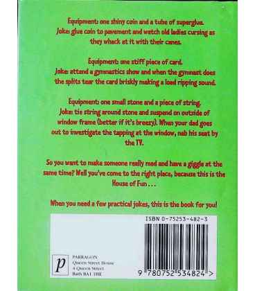 Practical Jokes Back Cover